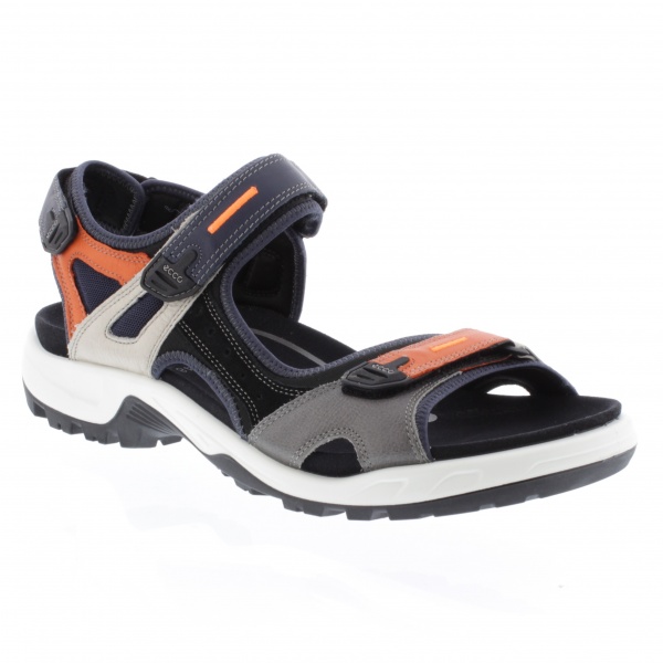 Ecco Offroad Multicolor Fire Yak Leather Sandal